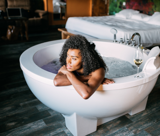 Jeune Fille dans son bain